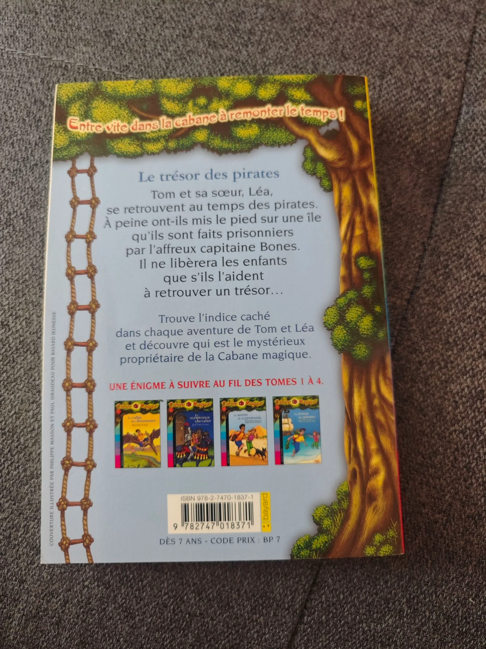 Le trésor des Pirates tome 4 (La cabane magique) – photo 2